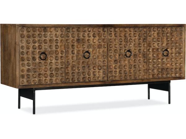 Melange Swanston Credenza Entertainment Stands Hooker Furniture