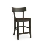 Counter Height Saddle Stool with Upholstered Seat Barstools Bassett Furniture 3