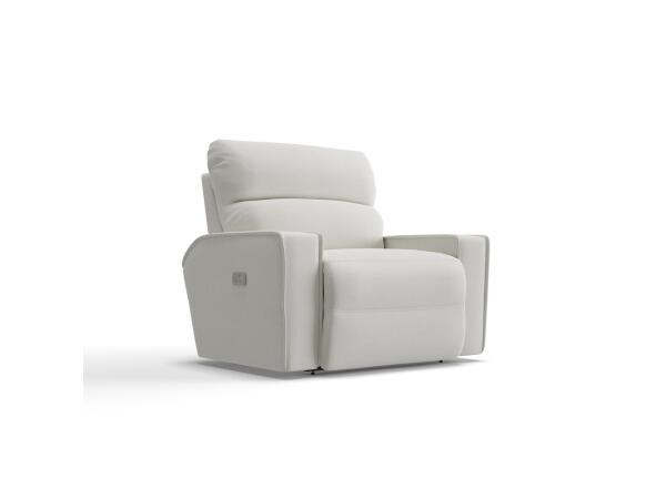 Maddox Power Reclining Chair and A Half w/ Headrest & Lumbar Recliners Customizable