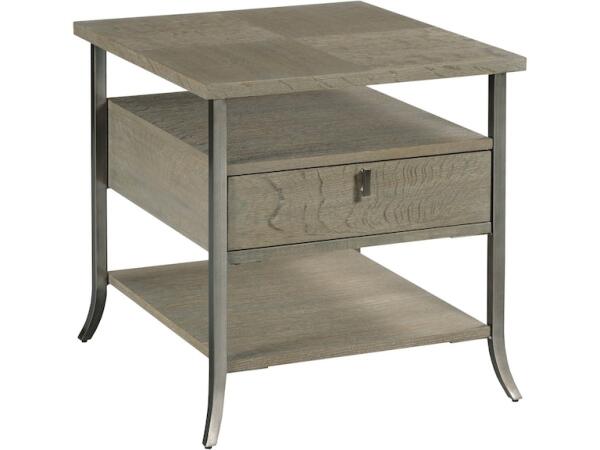 Rockford Rectangular Drawer End Table End tables Hammary