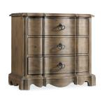 Corsica Dark Three Drawer Nightstand Nightstands Hooker Furniture 5