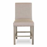 Benchmade Aiken Oak Farmhouse Counter Stool Chairs & Benches Bassett Furniture 8