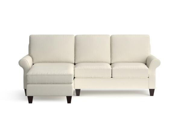 Davenport Small Left Chaise Sectional Sectionals Bassett Furniture