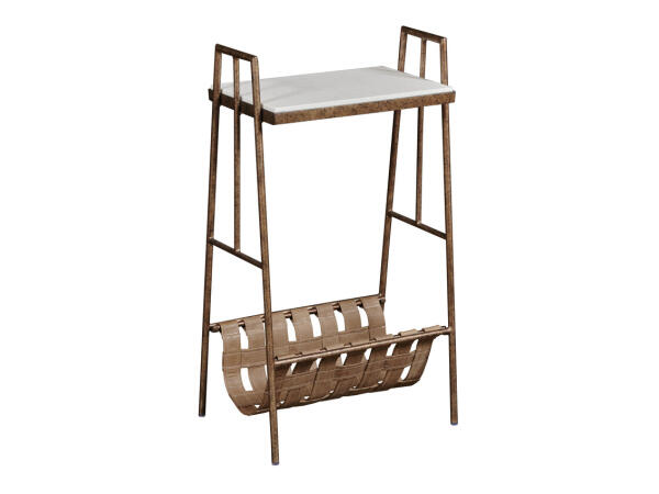 Hidden Treasures Saffiano Magazine Table Accent Furniture Hammary
