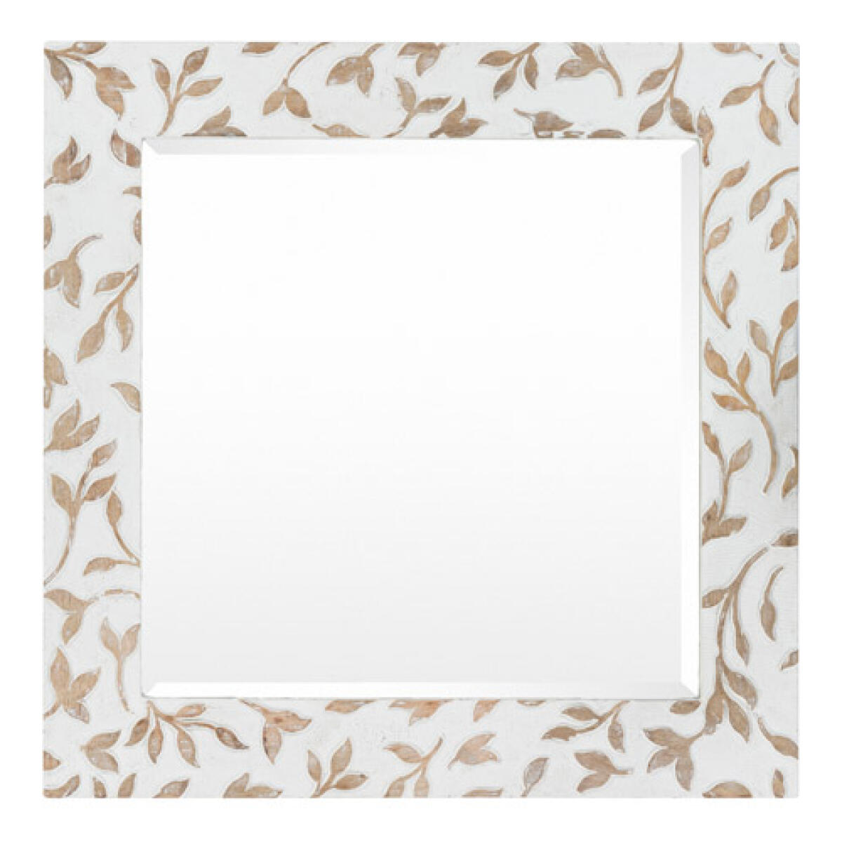 Haverhill 31 X 31 inch White Wall Mirror Haverhill 31 X 31 inch White Wall Mirror - Image 1
