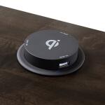 Benchmade Midtown Maple Nightstand W/Charge - Image 3