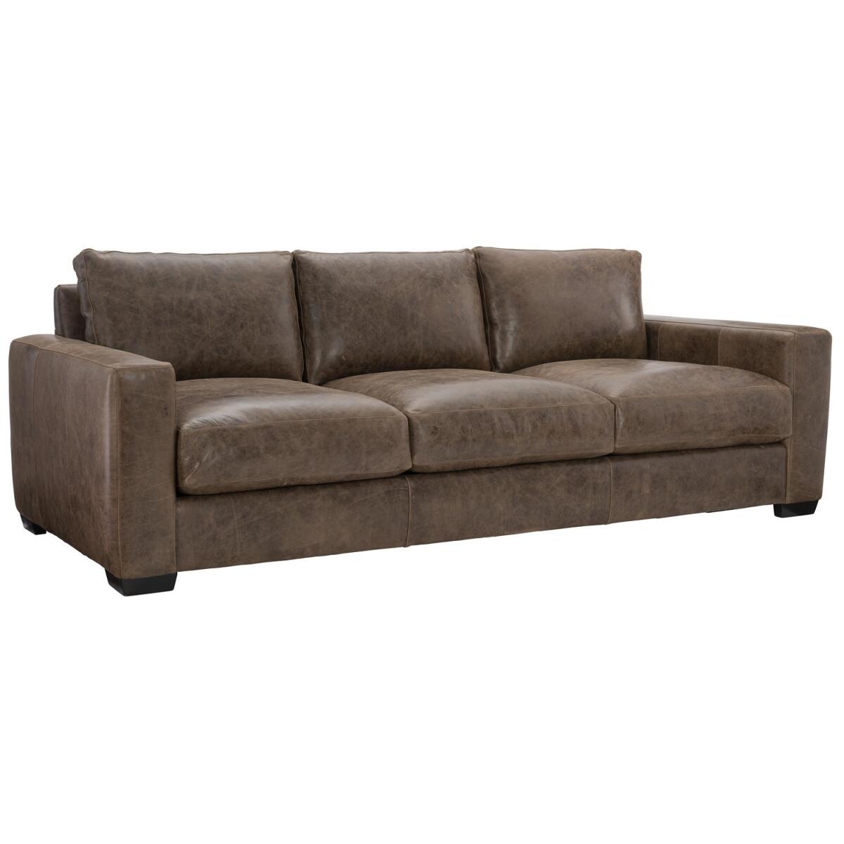 Dawkins Leather Sofa Dawkins Leather Sofa - Image 1