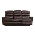 Liam Power Wall Reclining Sofa w/ Headrest & Lumbar Sofas Customizable 13