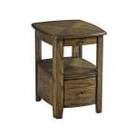 Primo Brown Square Chairside Table