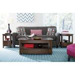 Primo Brown Rectangular End Table - Image 2