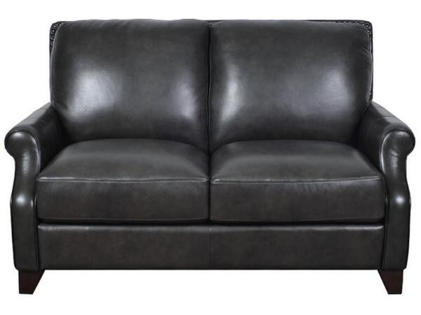 Club Level Greyson Gunmetal Loveseat Loveseats Bassett Furniture