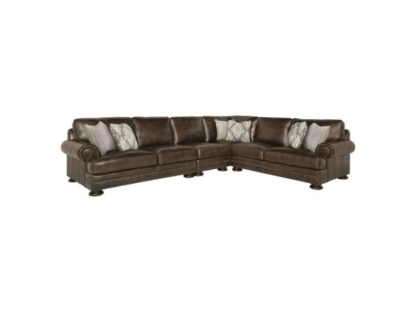 Foster Leather Sectional Sectionals Bernhardt