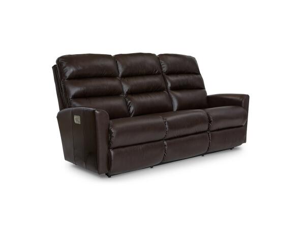 Liam Power Wall Reclining Sofa w/ Headrest Sofas Customizable
