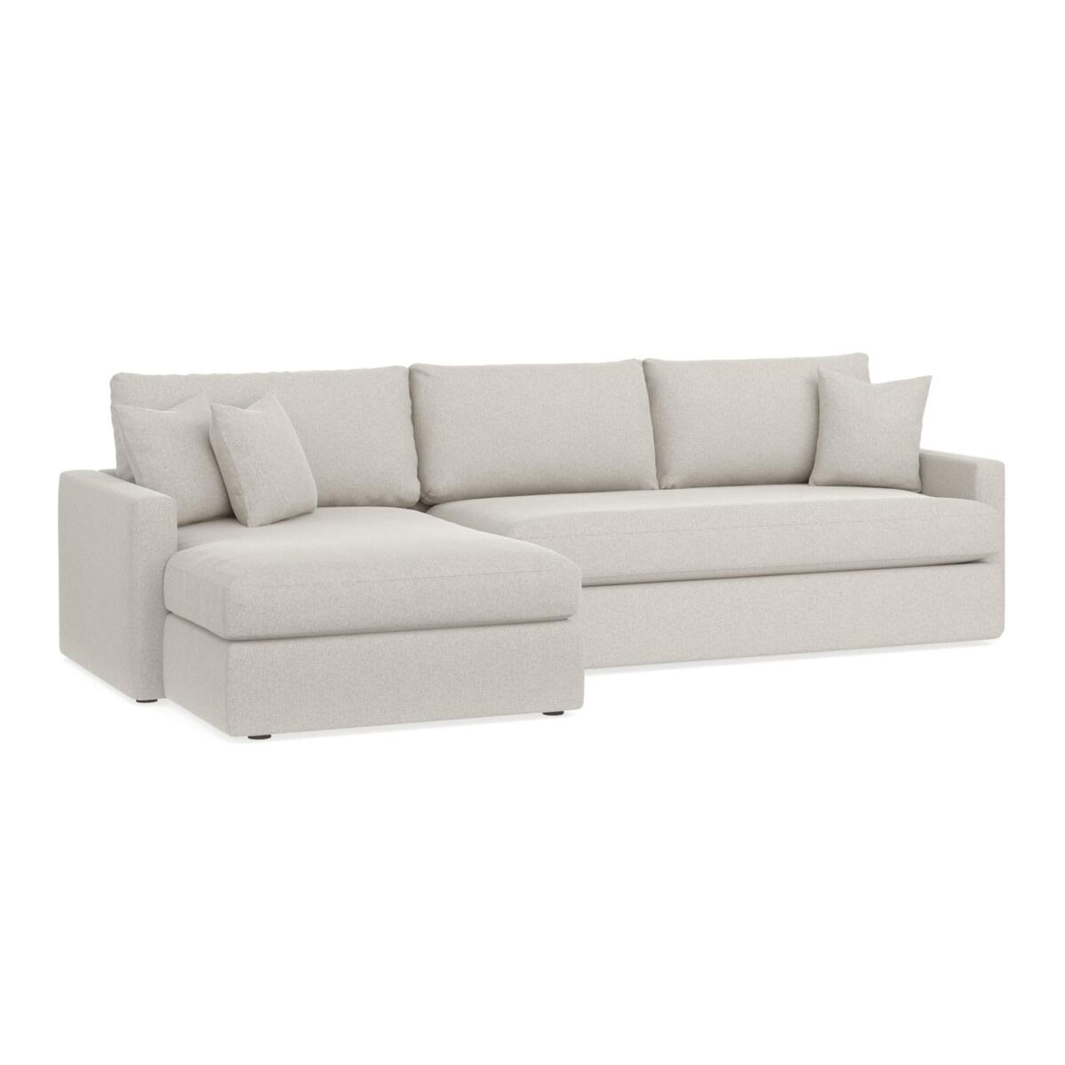 Allure Bench Seat Sectional Sectionals Bassett Furniture 2