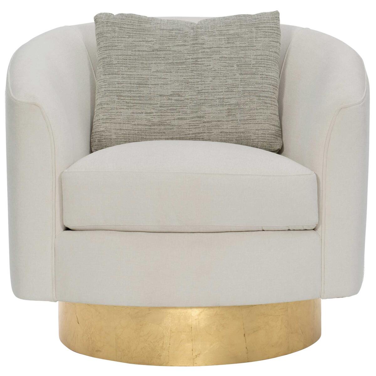Camino Gold Leaf Swivel Chair Camino Gold Leaf Swivel Chair - Image 1