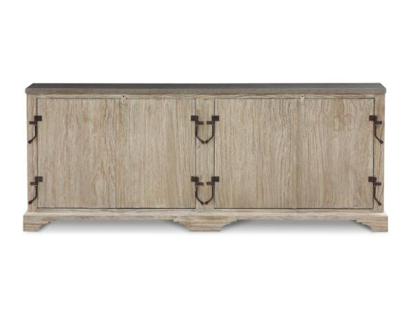 Antiquities 75″ Boatmaker’s Cabinet Dining Storage Bassett Furniture