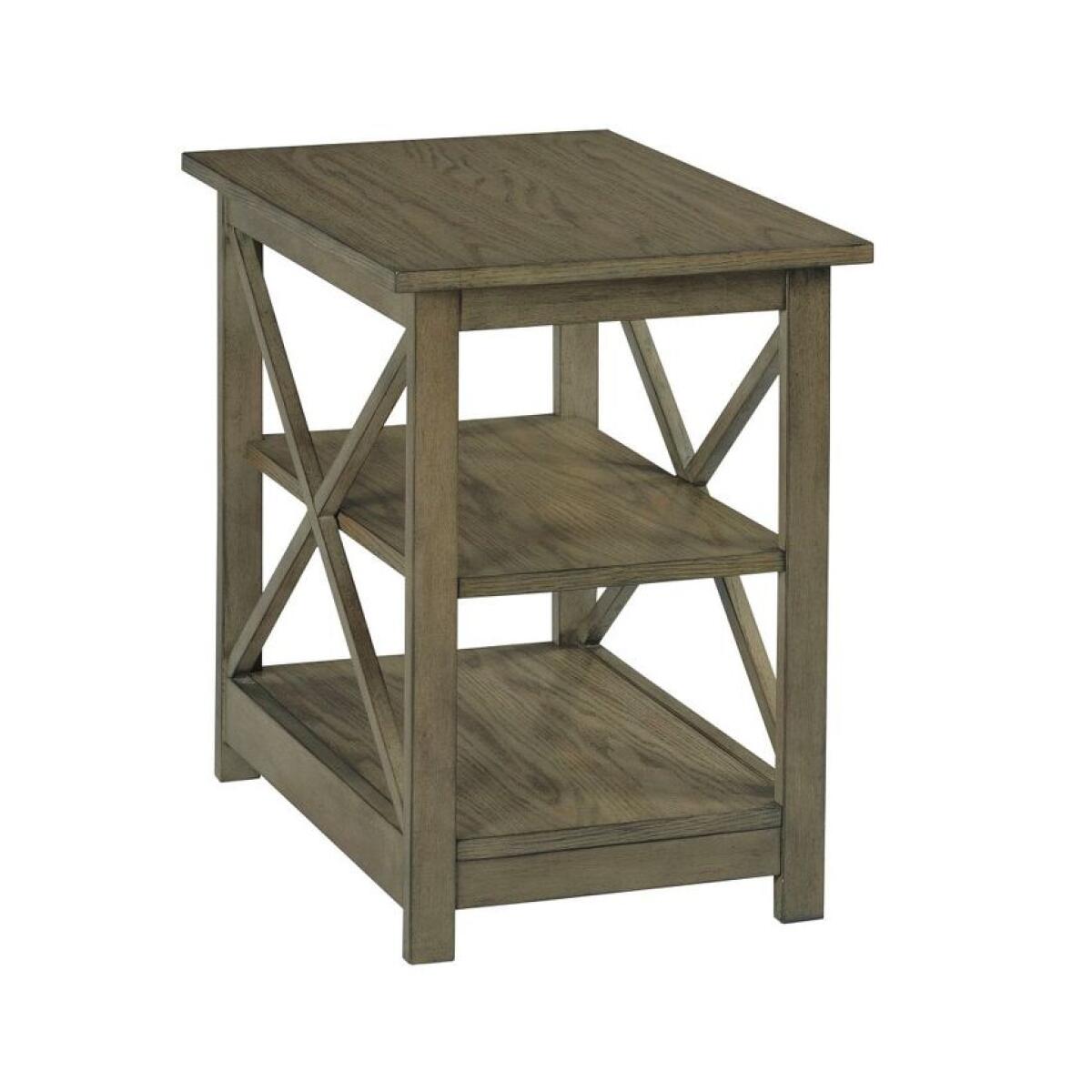 Mid Tone Brown Chairside Table Chairside Tables Hammary Mid Tone Brown Chairside Table Chairside Tables Hammary