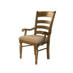 Bennett Upholstered Ladderback Arm Chair