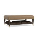 Kara Rectangle Ottoman w/Trays Ottomans & Poufs Bassett Furniture 4