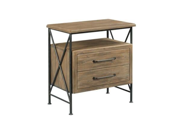 Modern Forge Crockett Nightstand Nightstands Kincaid Furniture