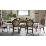 Avondale Oval Back Side Chair Dining Sets Bassett Furniture 4