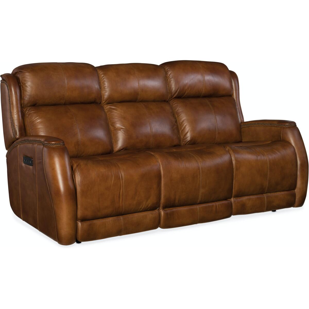 Emerson Power Recliner Sofa w/ Power Headrest Sofas Hooker Furniture Emerson Power Recliner Sofa w/ Power Headrest Sofas Hooker Furniture