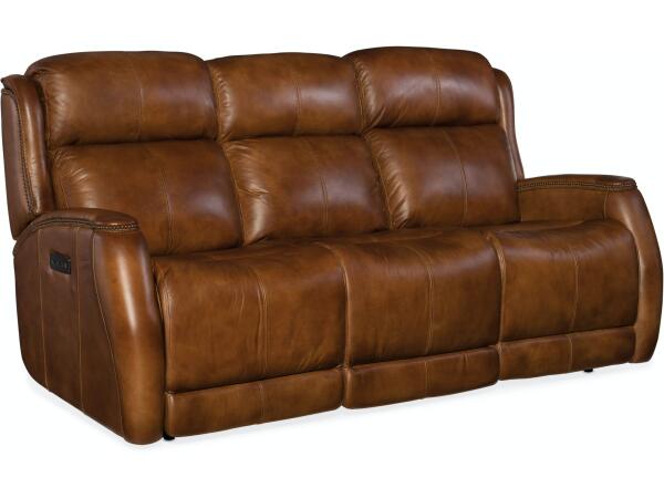 Emerson Power Recliner Sofa w/ Power Headrest Sofas Hooker Furniture