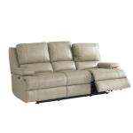 Power Reclining Sofa With Power Lumbar