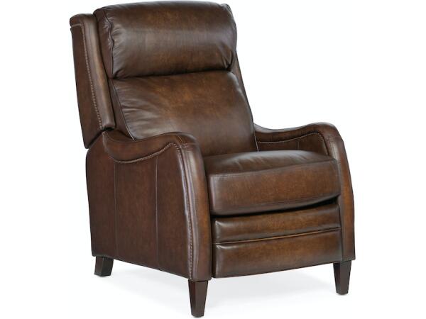 Living Room Stark Manual Push Back Recliner Recliners Hooker Furniture 6