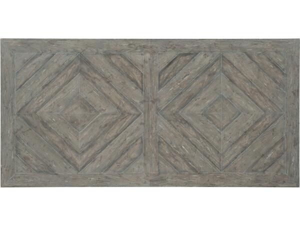 Beaumont 84in Rectangular Dining Table w-2/22in Leaves - Image 2