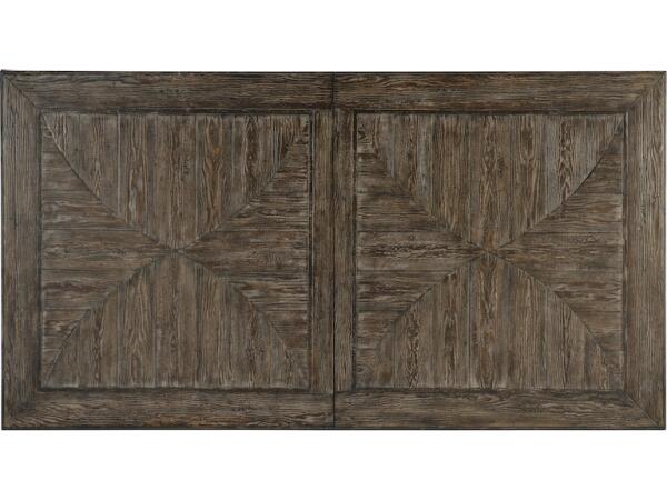 Traditions Rectangle Dining Table with Two 22-inch leaves Dining Tables Hooker Furniture 7