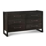 Maple 6 Drawer Dresser