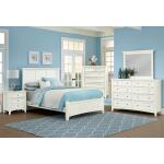 Bonanza White Full Mansion Bed - Image 2