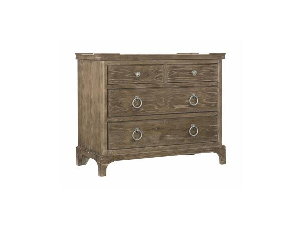 Rustic Patina 3 Drawer Nightstand 387230D Nightstands Bernhardt