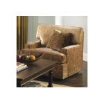 Custom Upholstered Chair with Track Arms