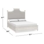 Bella King Upholstered Bed Beds Bassett Furniture 6
