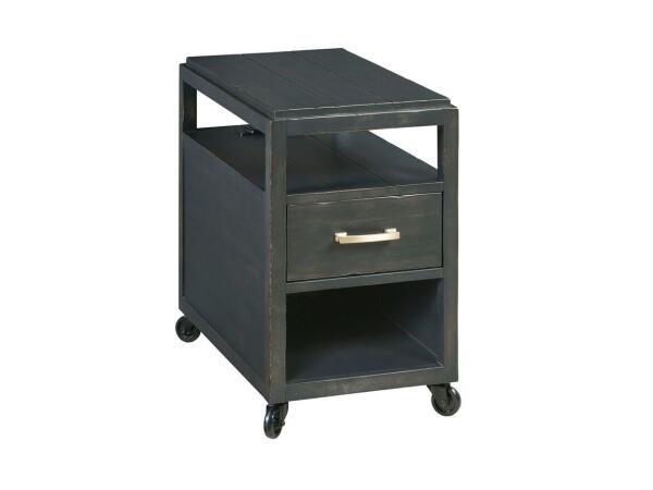 Marlowe Mobile Charging Chairside Table Chairside Tables Hammary