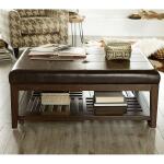 Hidden Treasures Rectangular Cocktail Ottoman - Image 2