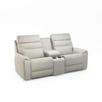 Soren Power Reclining Loveseat w/ Headrest & Console Loveseats Customizable 10