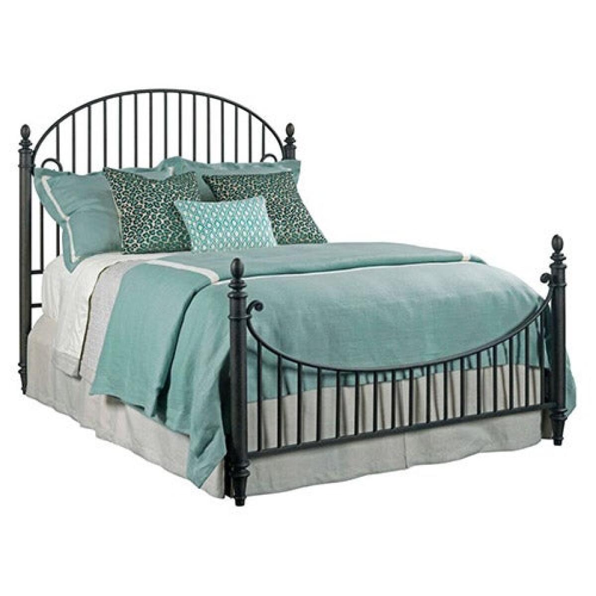Weatherford King Cornsilk Catlins Metal Bed Weatherford King Cornsilk Catlins Metal Bed - Image 1