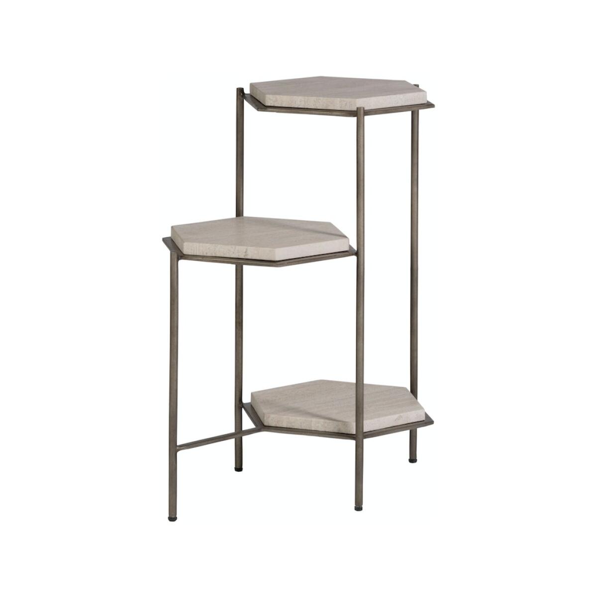 Ergo Tiered Hexagonal End Table End tables Lexington Ergo Tiered Hexagonal End Table End tables Lexington