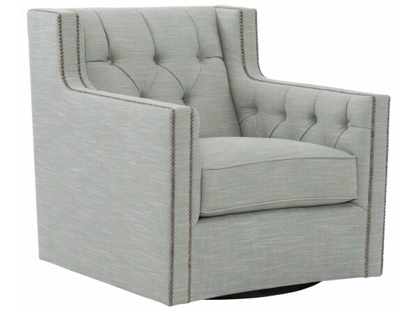 Candace Fabric Swivel Chair Chairs Bernhardt