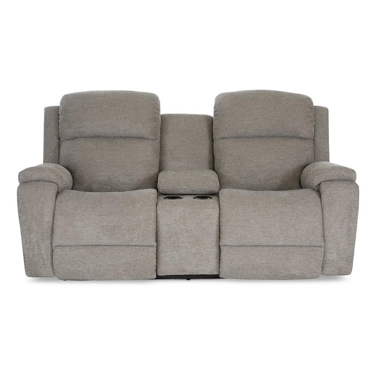 Dorian Power Reclining Loveseat w/ Headrest & Console Dorian Power Reclining Loveseat w/ Headrest & Console - Image 1