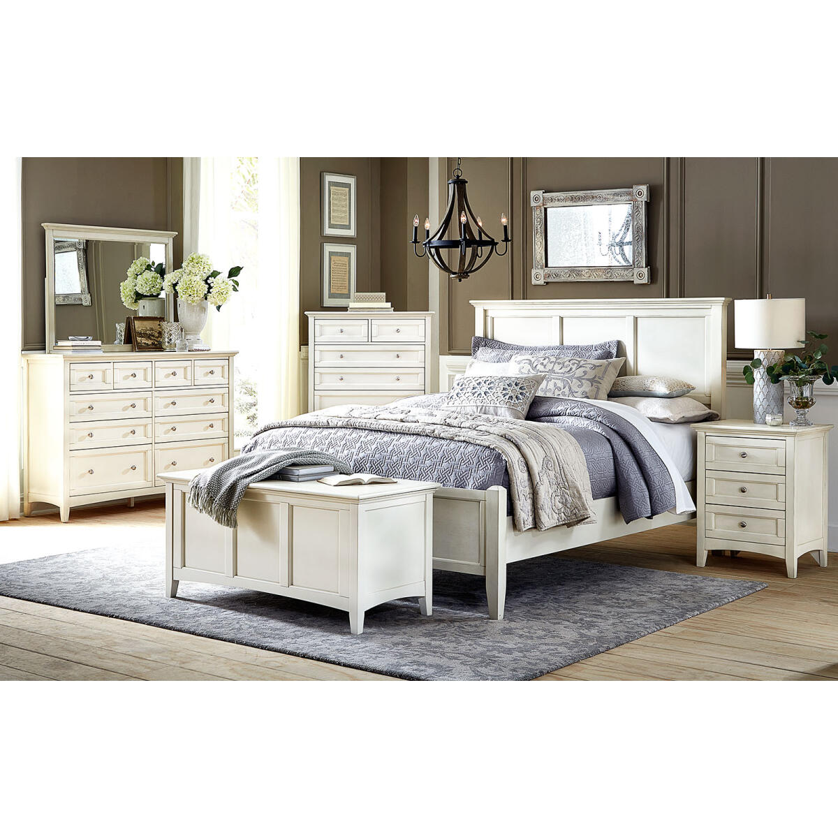 Queen Panel Bed – Northlake Queen Panel Bed - Northlake - Image 1
