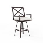 La Jolla Swivel Counter Stool Outdoor Bar Furniture Sunset West 3