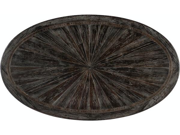 Traditions Oval Cocktail Table Cocktail & Coffee Tables Hooker Furniture 6