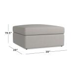Becham Storage Ottoman Ottomans & Poufs Bassett Furniture 8