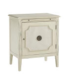 Linen & Beaded Front End Table