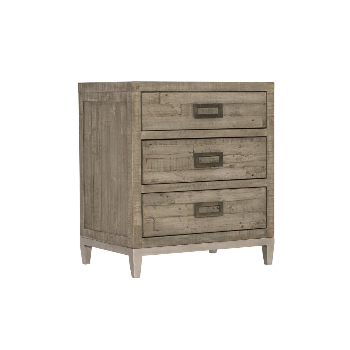 Shaw 3 Drawer Square Nightstand Nightstands Bernhardt Shaw 3 Drawer Square Nightstand Nightstands Bernhardt