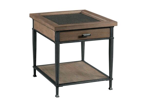 Austin Rectangular Drawer End Table End tables Hammary